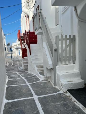 Traditional Myconian Studio In The Heart Of Chora Mykonos Town Dış mekan fotoğraf
